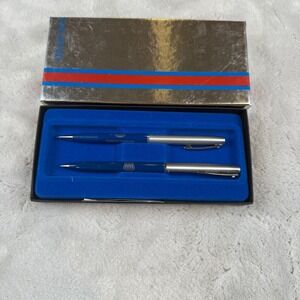 Vintage Sheaffer Union Pacific 1979 Safety Award Pen and Pencil Set Kansas Div